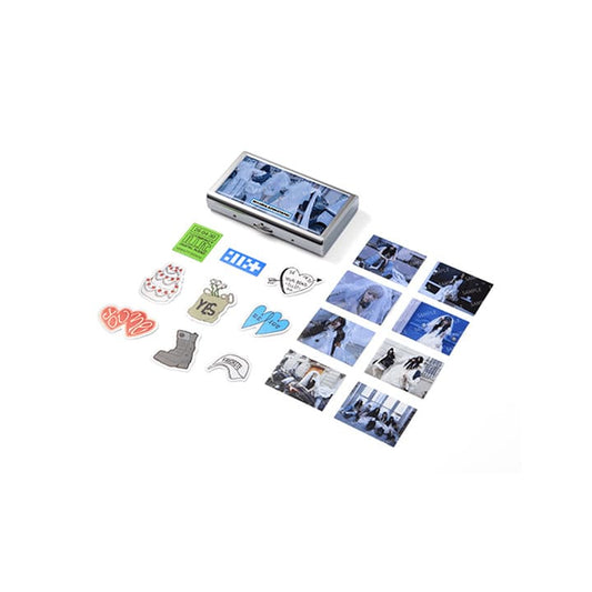 ILLIT - MAMIHLAPINATAPAI OFFICIAL MERCH TIN CASE & STICKER SET