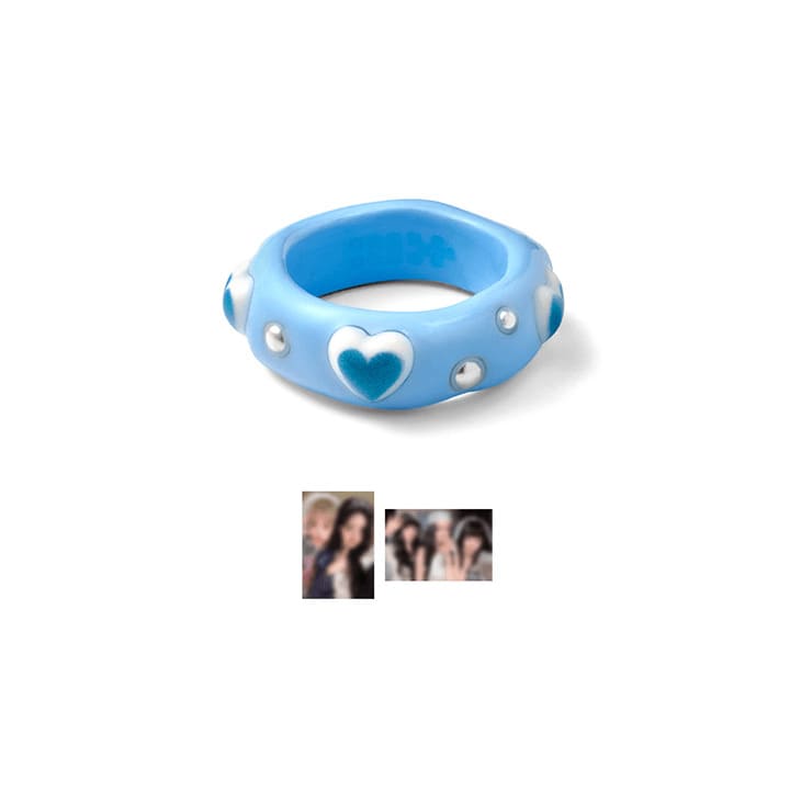 ILLIT X NFF - MAMIHLAPINATAPAI OFFICIAL MERCH BABY HEART RING