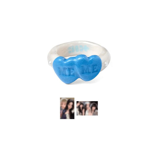 ILLIT X NFF - MAMIHLAPINATAPAI OFFICIAL MERCH DOUBLE HEART RING