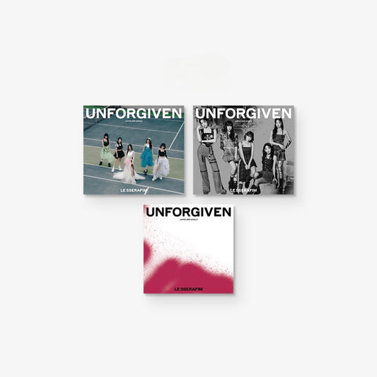 LE SSERAFIM - JAPAN 2ND SINGLE UNFORGIVEN