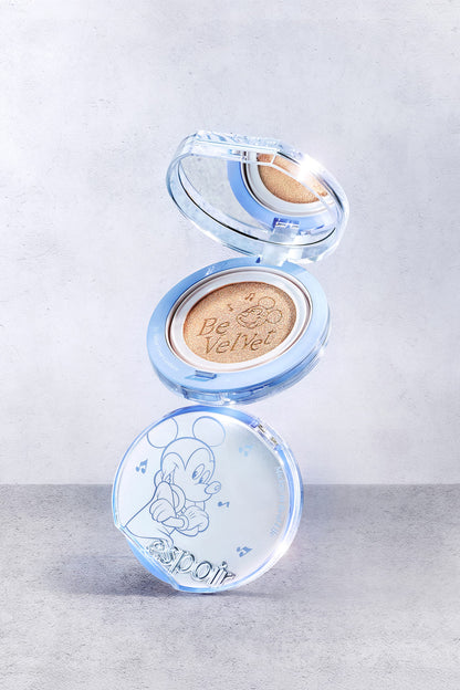 ESPOIR - BE VELVET COVER CUSHION SET (+REFILL, 3 PUFFS, PUFF CASE) [DISNEY EDITION]
