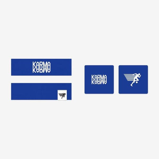 STRAY KIDS - KARMA POP-UP STORE OFFICIAL MERCH HEAD BAND & SWEAT BAND SET