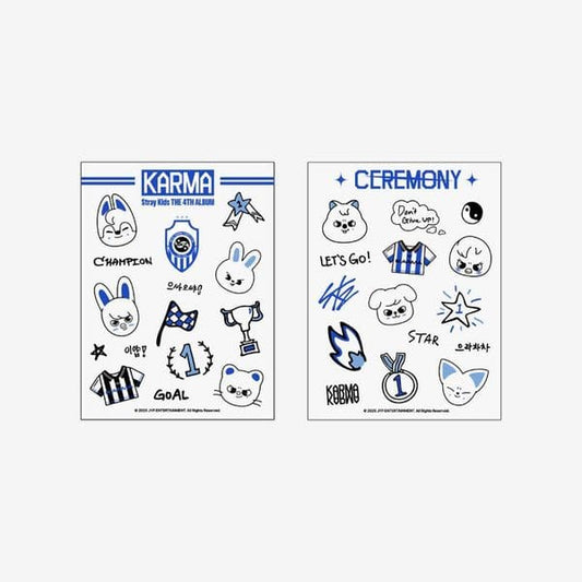 STRAY KIDS - KARMA POP-UP STORE OFFICIAL MERCH TATTOO STICKER