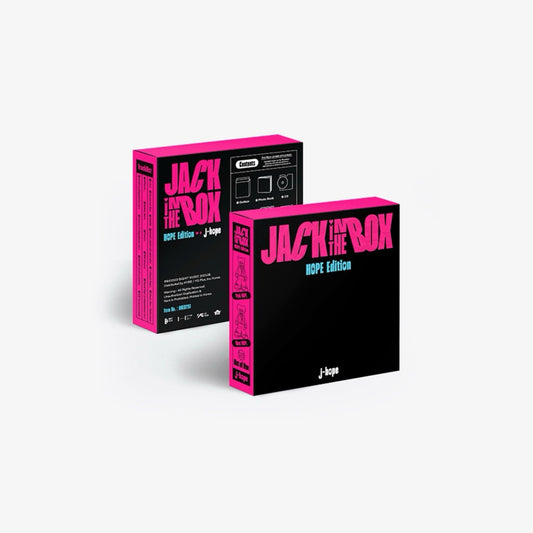 BTS J-HOPE - 1ST SOLO ALBUM JACK IN THE BOX HOPE EDITION