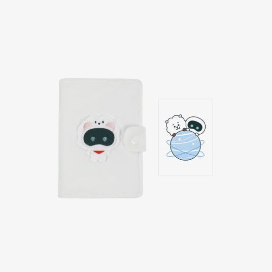 BTS JIN - WOOTTEO X RJ PHOTO CARD BINDER (WHITE)