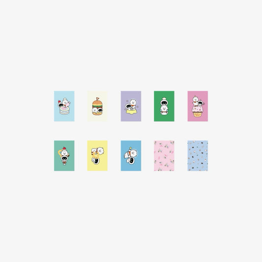 BTS JIN - WOOTTEO X RJ POSTCARD SET