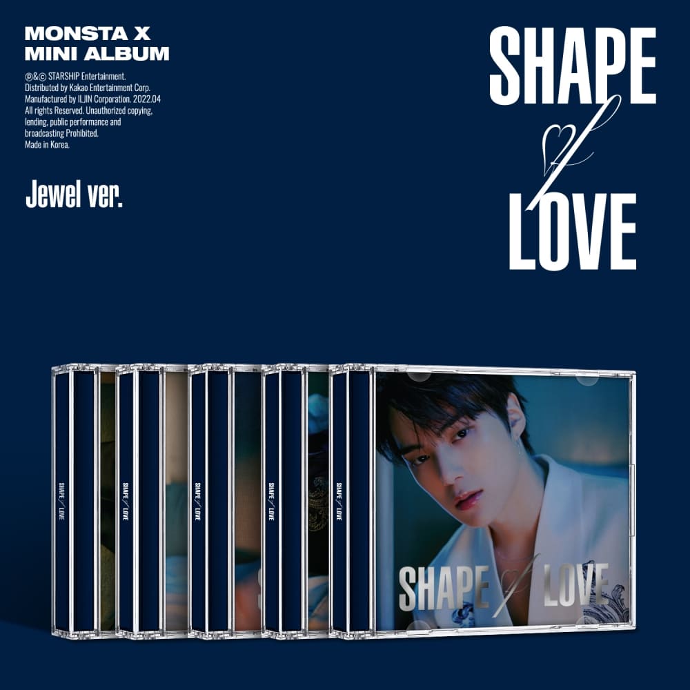 MONSTA X - 11TH MINI ALBUM SHAPE OF LOVE (JEWEL VER.)