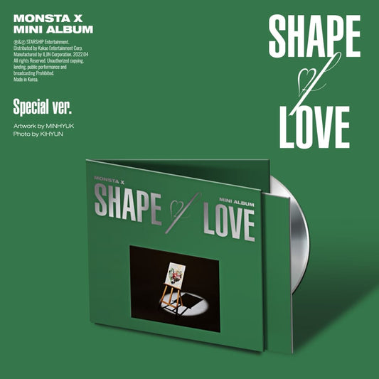 MONSTA X - 11TH MINI ALBUM SHAPE OF LOVE (SPECIAL VER.)
