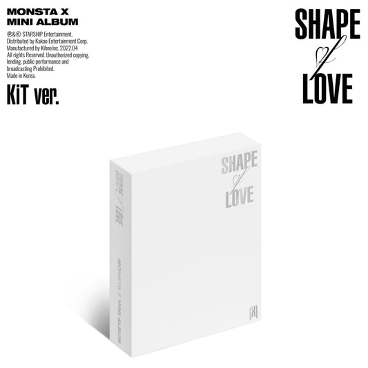 MONSTA X - 11TH MINI ALBUM SHAPE OF LOVE KIT ALBUM