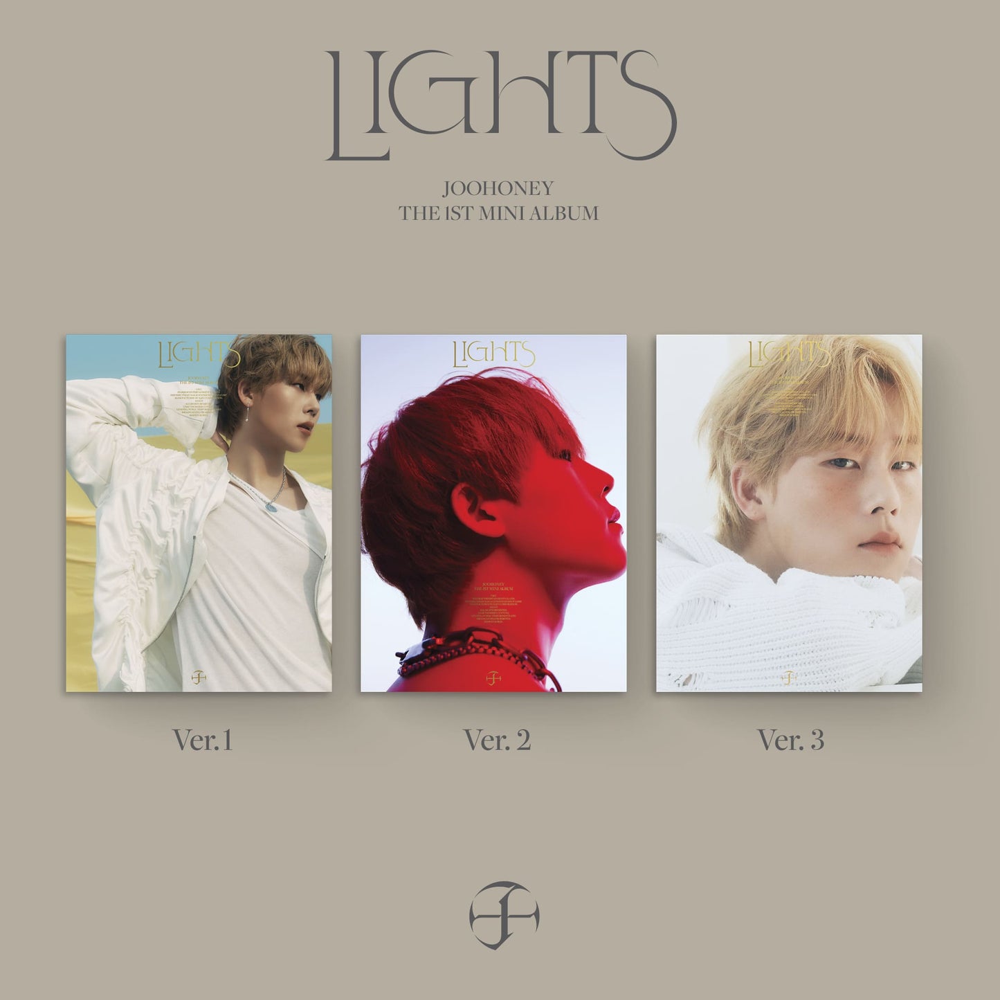 MONSTA X JOOHONEY - 1ST MINI ALBUM LIGHTS