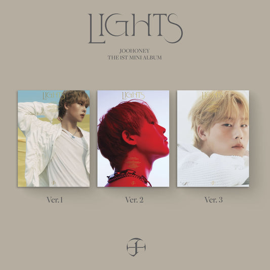 MONSTA X JOOHONEY - 1ST MINI ALBUM LIGHTS