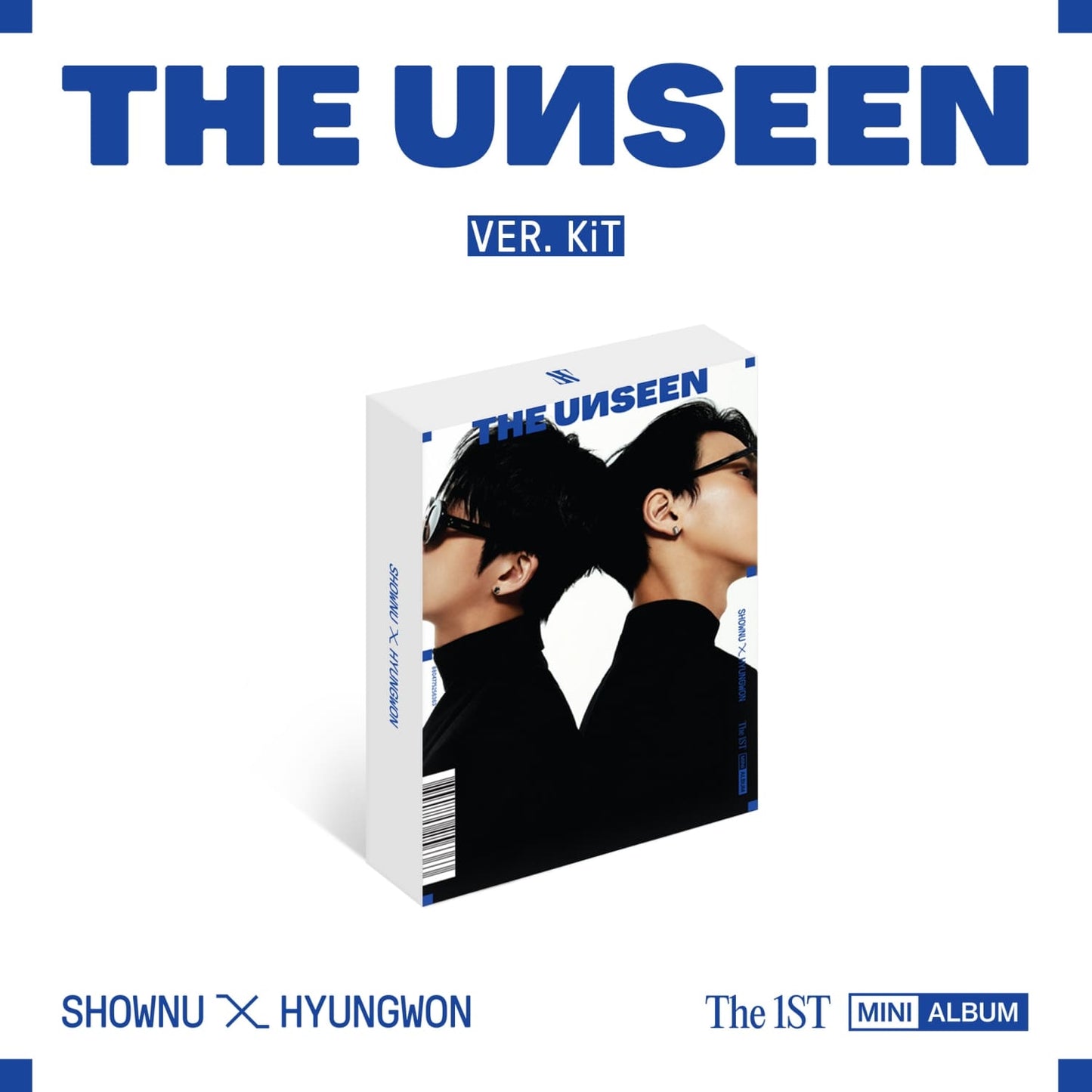 MONSTA X SHOWNU X HYUNGWON - 1ST MINI ALBUM THE UNSEEN KIT ALBUM
