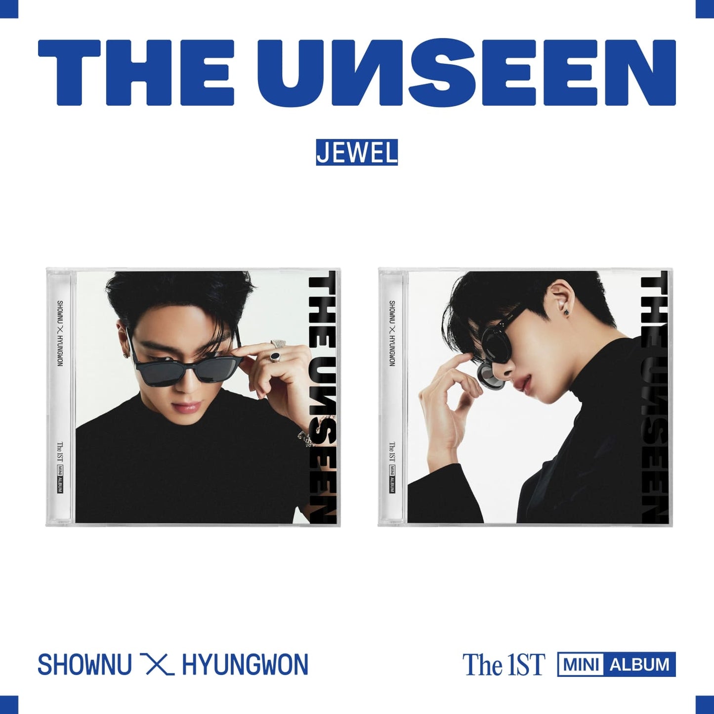 MONSTA X SHOWNU X HYUNGWON - 1ST MINI ALBUM THE UNSEEN (JEWEL VER.)