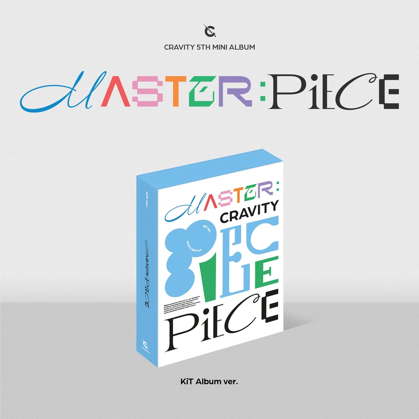 CRAVITY - 5TH MINI ALBUM MASTER:PIECE KIT ALBUM
