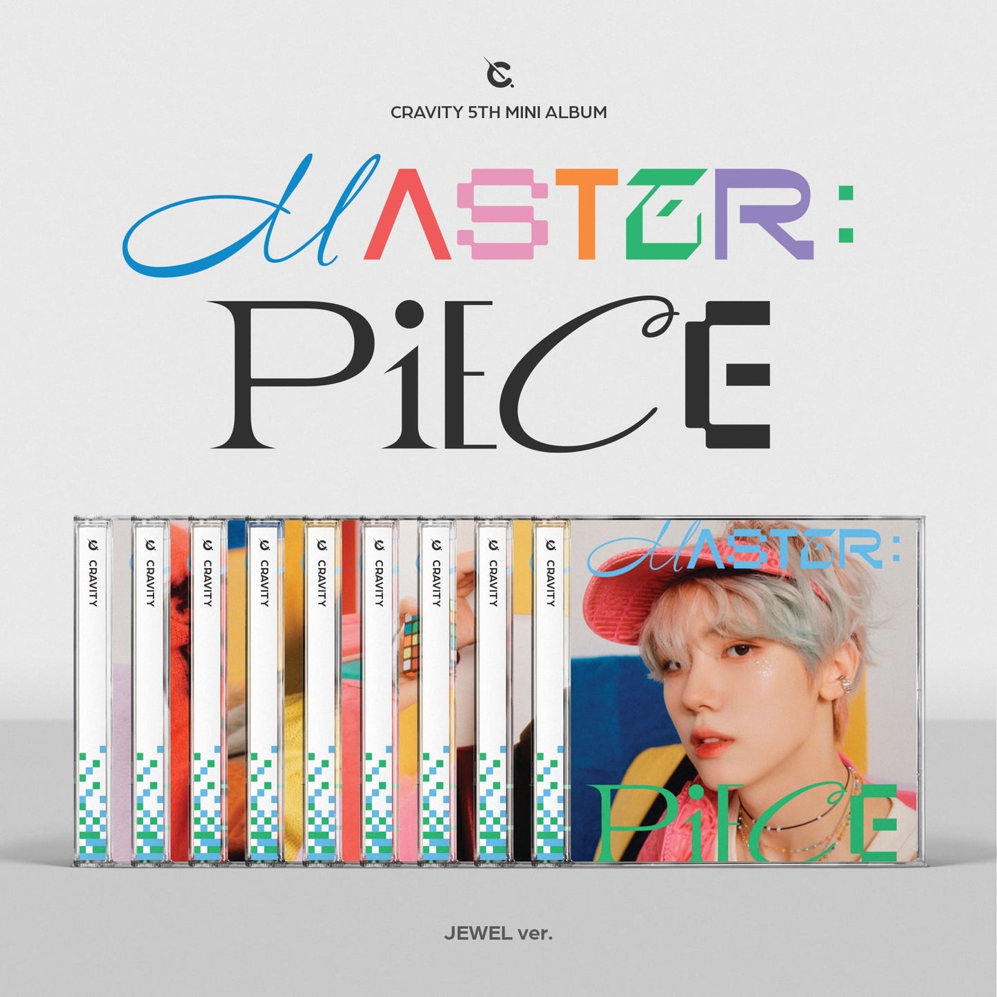 CRAVITY - 5TH MINI ALBUM MASTER:PIECE (JEWEL VER.)
