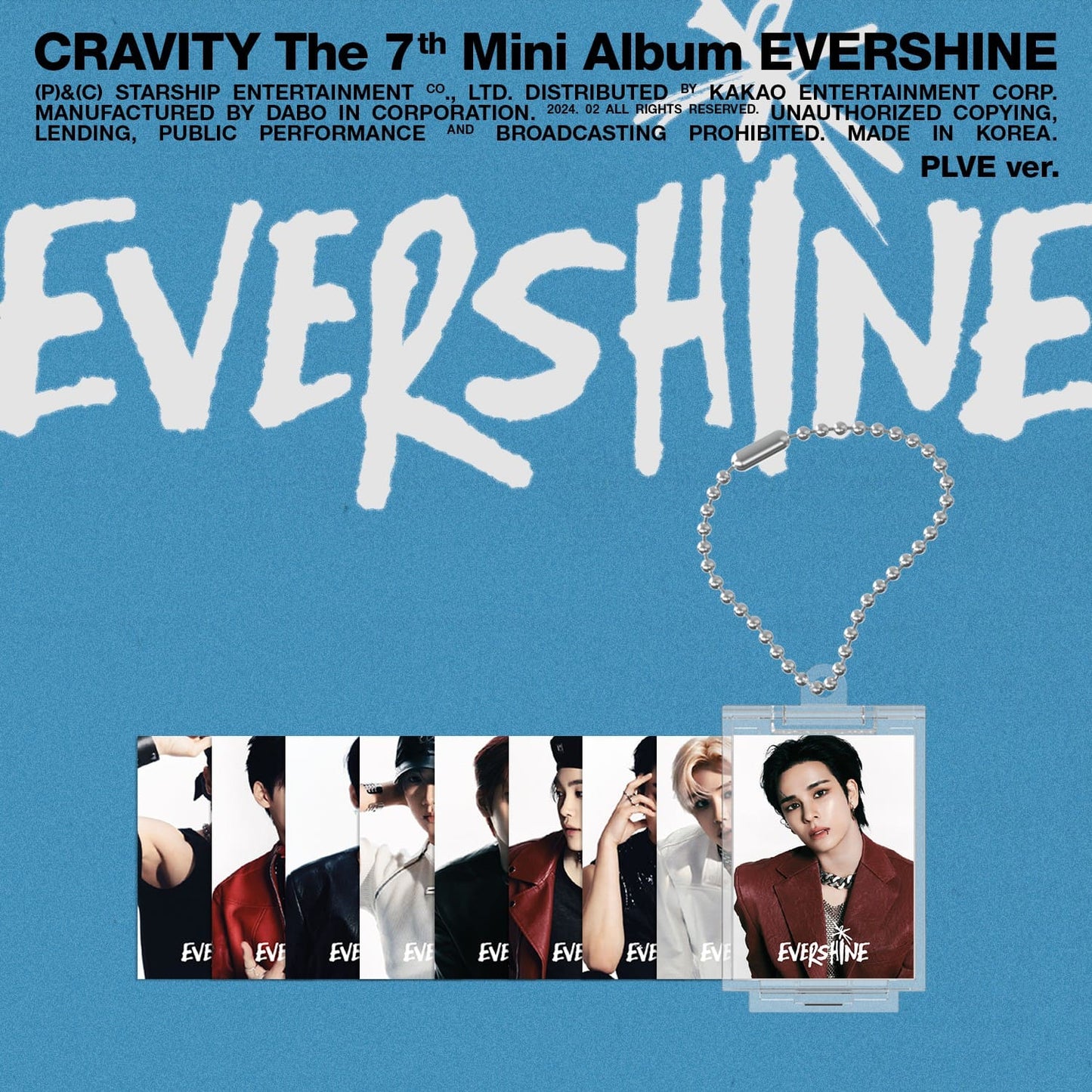 CRAVITY - 7TH MINI ALBUM EVERSHINE (PLVE VER.)