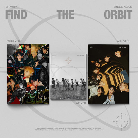 CRAVITY - 1ST SINGLE ALBUM FIND THE ORBIT