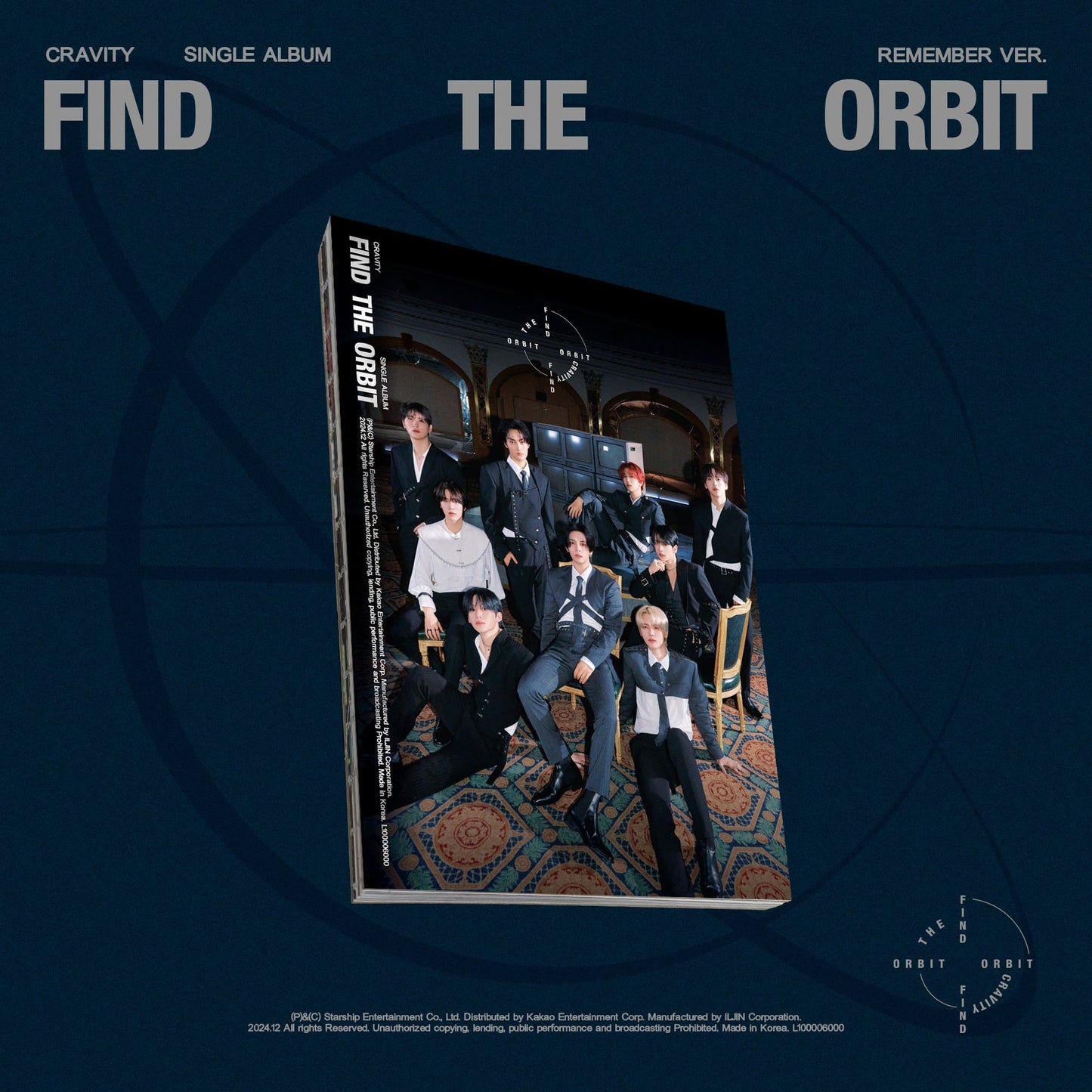 CRAVITY - 1ST SINGLE ALBUM FIND THE ORBIT (REMEMBER VER.)