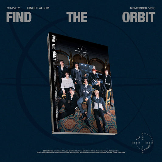 CRAVITY - 1ST SINGLE ALBUM FIND THE ORBIT (REMEMBER VER.)