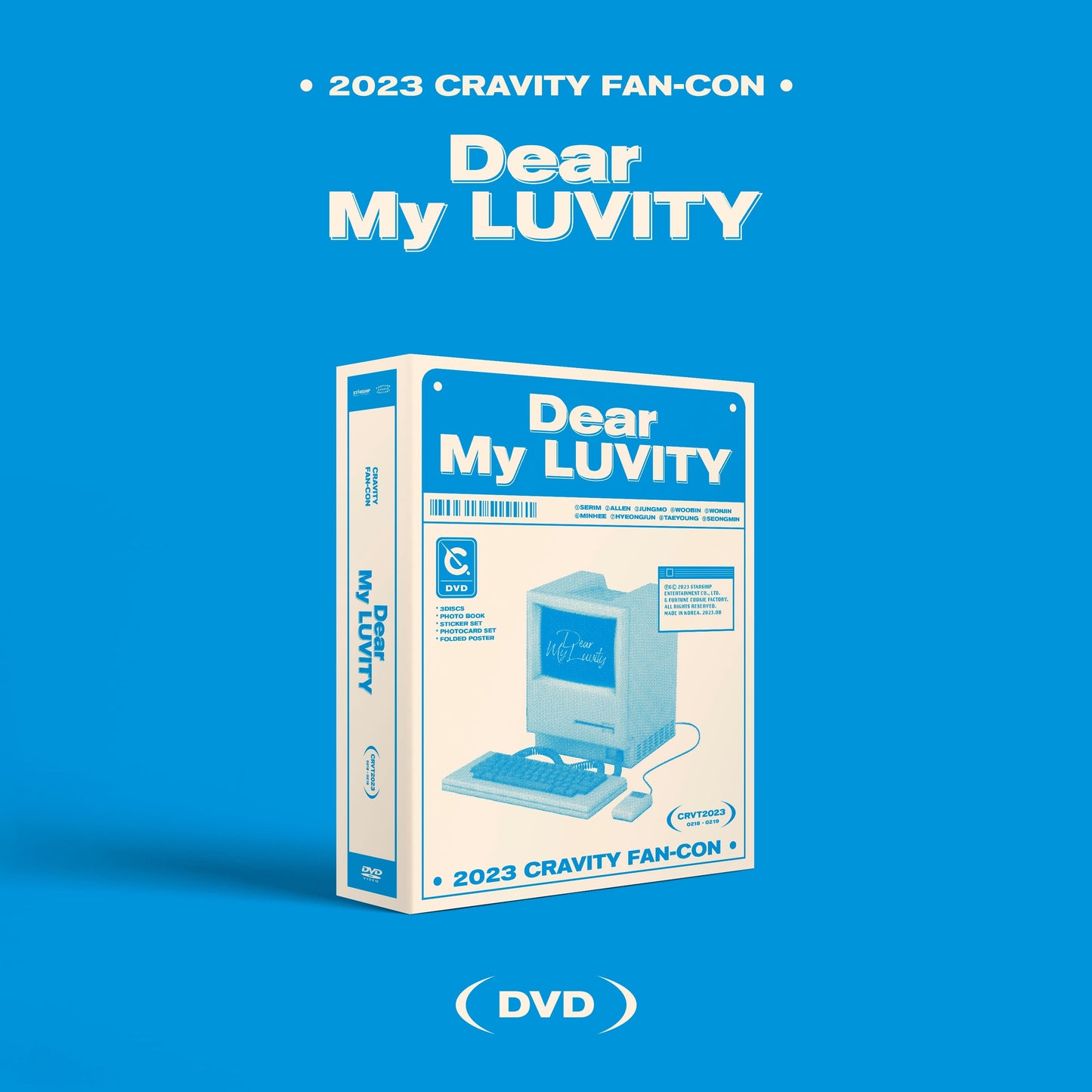 CRAVITY - 2023 FAN-CON DEAR MY LUVITY (DVD VER.)