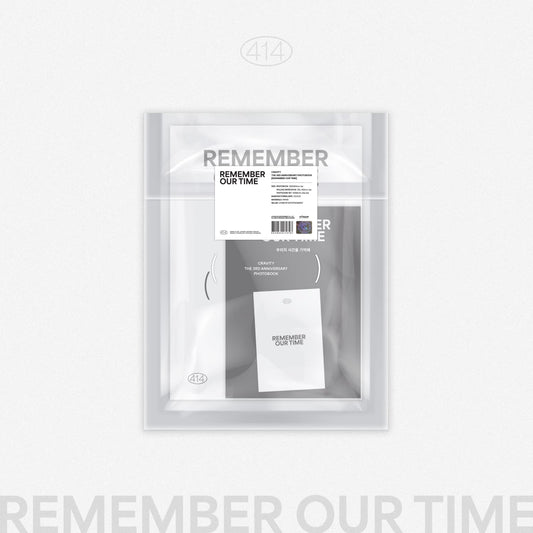 CRAVITY - 3RD ANNIVERSARY PHOTOBOOK REMEMBER OUR TIME