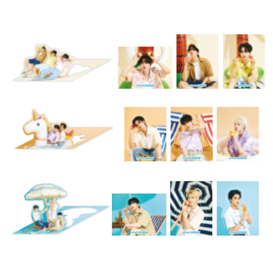 CRAVITY - 2023 CRAVITY CHARACTER SUMMER CCREW POP-UP STORE OFFICIAL MERCH POP-UP CARD SET