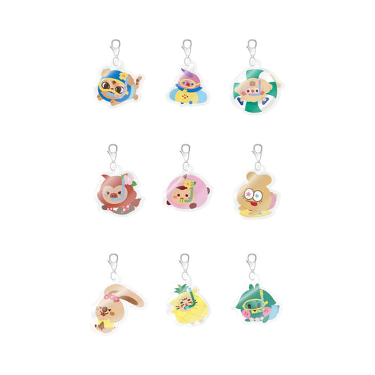 CRAVITY - 2023 CRAVITY CHARACTER SUMMER CCREW POP-UP STORE OFFICIAL MERCH CCREW RANDOM PVC KEYRING