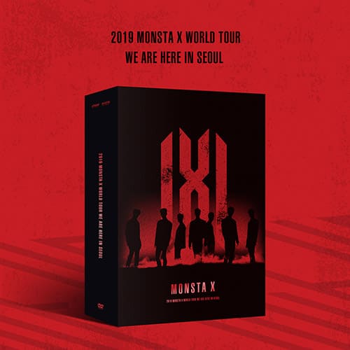 MONSTA X - 2019 WORLD TOUR WE ARE HERE IN SEOUL DVD