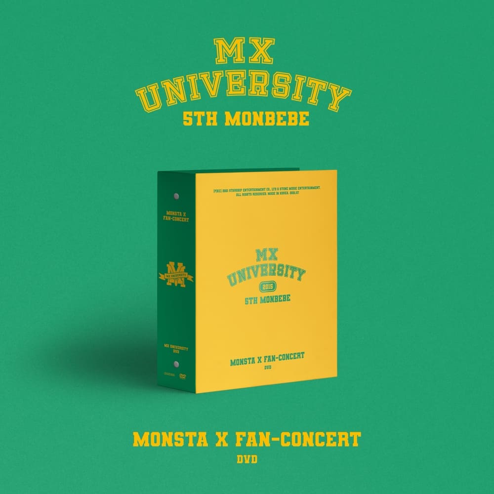 MONSTA X - 2021 FAN CONCERT MX UNIVERSITY DVD