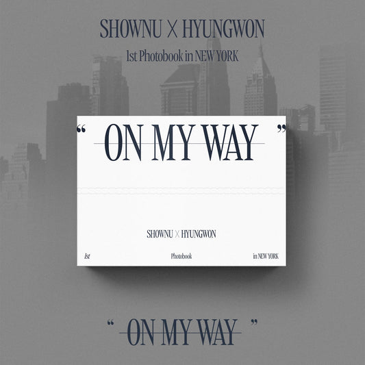 MONSTA X SHOWNU X HYUNGWON - 1ST PHOTO EXHIBITION ON MY WAY PHOTOBOOK
