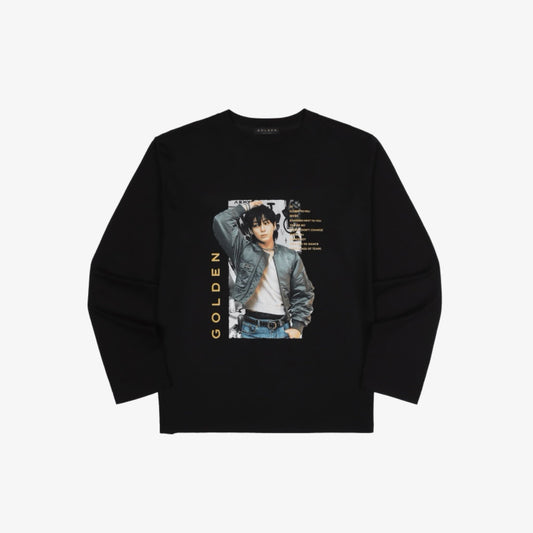 BTS JUNGKOOK - GOLDEN OFFICIAL MERCH L/S T-SHIRT