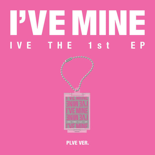 IVE 1st EP Album I’VE MINE (PLVE VER.) with Image card, Photocard.