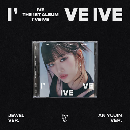 IVE 1st Full Album I’VE IVE JEWEL VER. (AN YUJIN VER.) with Photobook, CD-R, Photocard, Mini folded poster.