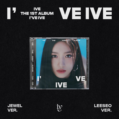 IVE 1st Full Album I’VE IVE JEWEL VER. (LEESEO VER.) with Photobook, CD-R, Photocard, Mini folded poster.