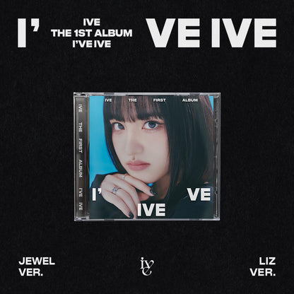 IVE 1st Full Album I’VE IVE JEWEL VER. (LIZ VER.) with Photobook, CD-R, Photocard, Mini folded poster.