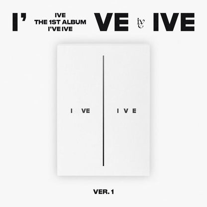 IVE 1st Full Album I’VE IVE (VER.1) with Photobook, CD-R, Photocard, Sticker.