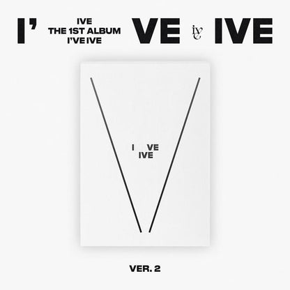 IVE 1st Full Album I’VE IVE (VER.2) with Photobook, CD-R, Photocard, Sticker.