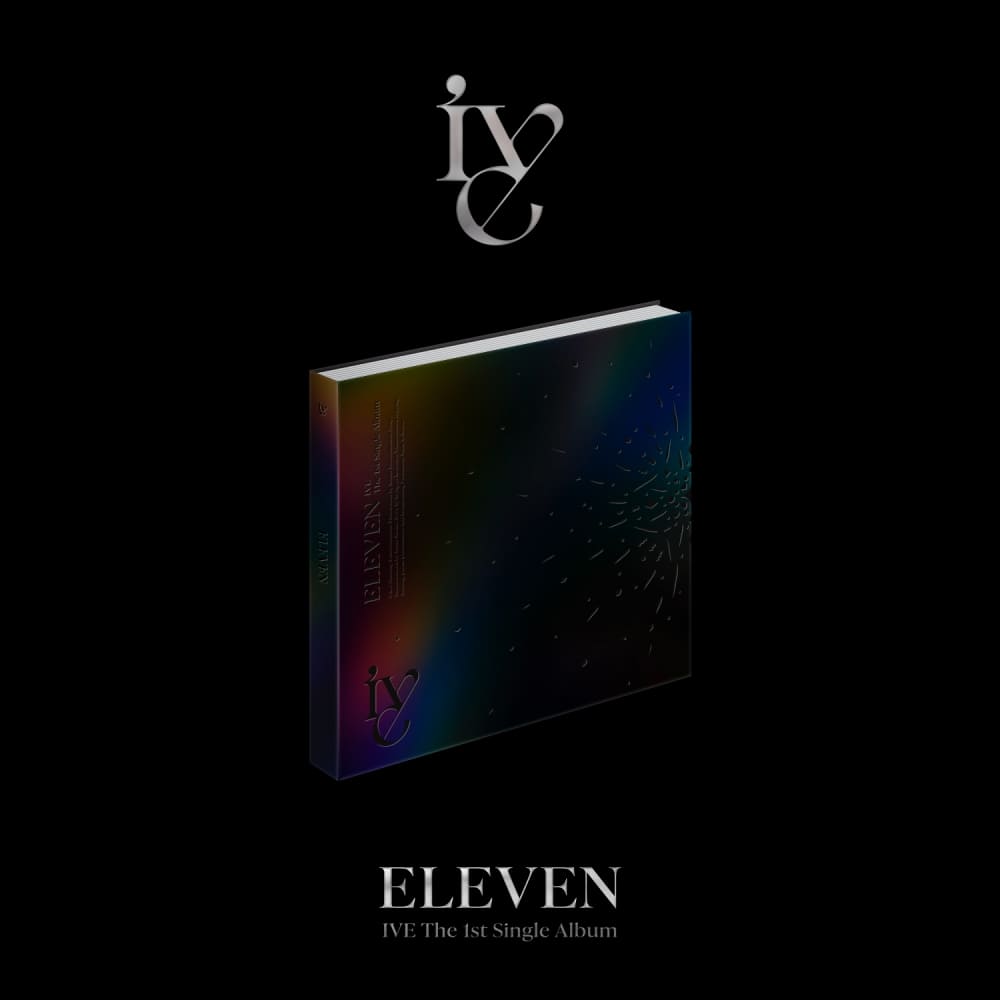 IVE 1st Single Album ELEVEN (VER.1) with Photobook, CD-R, Photocard set, Folded poster.