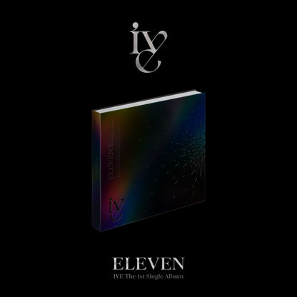 IVE 1st Single Album ELEVEN (VER.1) with Photobook, CD-R, Photocard set, Folded poster.