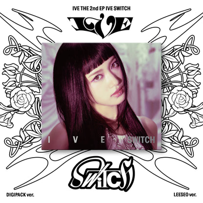 IVE 2nd EP Album IVE SWITCH DIGIPACK VER. (LEESEO VER.) with Photobook, CD-R, Photocard, Mini folded poster.
