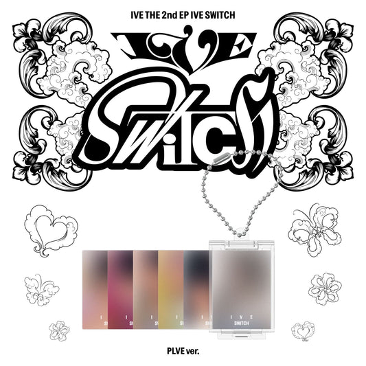 IVE 2nd EP Album IVE SWITCH PLVE VER. (AN YUJIN / GAEUL / REI / JANG WONYOUNG / LIZ / LEESEO VER.) with Image card, Photocard.