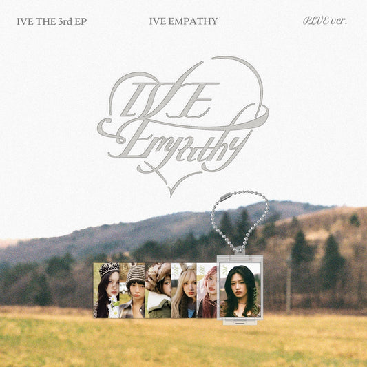 IVE 3rd EP Album IVE EMPATHY PLVE VER. (ANYUJIN / GAEUL / REI / JANWONYOUNG / LIZ / LEESEO VER.) with Photocard, Image card.