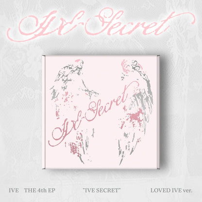 IVE 4th EP Album IVE SECRET (LOVED IVE VER.) with Photobook, Photocard, Instant photo, Folded poster, CD-R, Sticker.