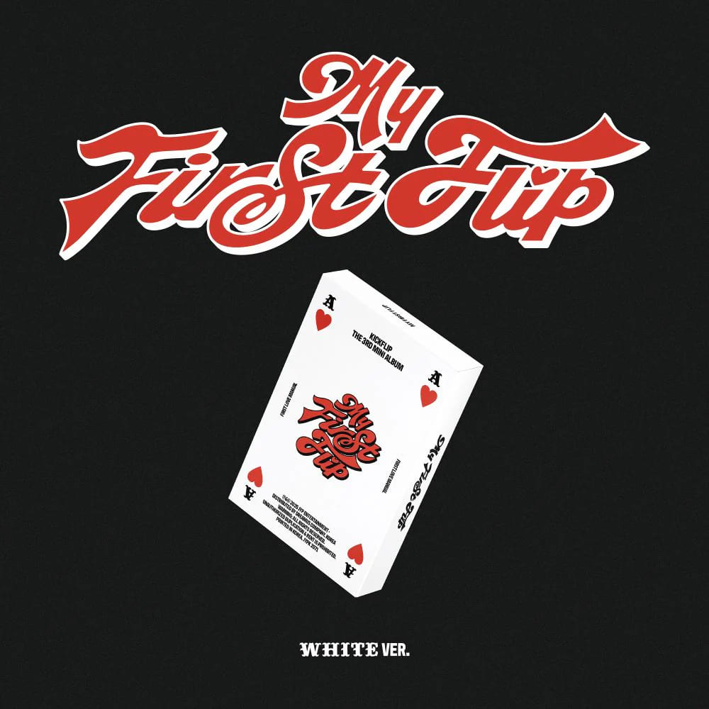 KICKFLIP - 3RD MINI ALBUM MY FIRST FLIP (WHITE VER.)