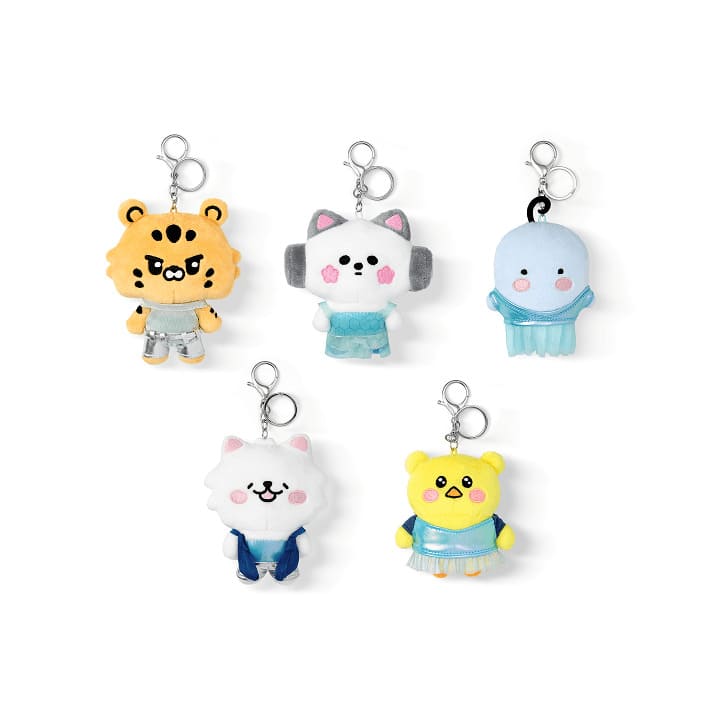 LE SSERAFIM - WORLD TOUR PUREFLOW OFFICIAL MERCH FIM'S CLUB PLUSH KEYRING