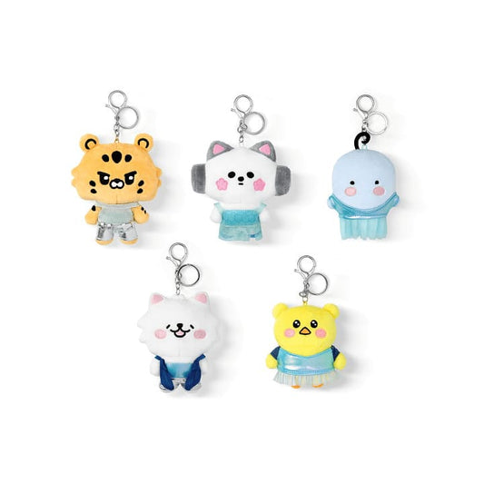 LE SSERAFIM - WORLD TOUR PUREFLOW OFFICIAL MERCH FIM'S CLUB PLUSH KEYRING