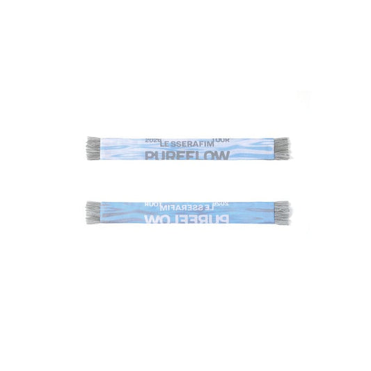 LE SSERAFIM - WORLD TOUR PUREFLOW OFFICIAL MERCH FIM'S CLUB SLOGAN MUFFLER