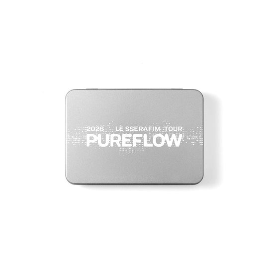 LE SSERAFIM - WORLD TOUR PUREFLOW OFFICIAL MERCH TIN CASE STICKER SET