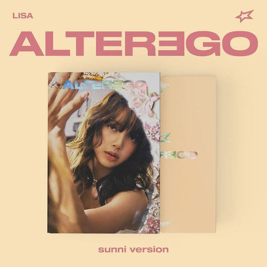 BLACKPINK LISA 1st Solo Album ALTER EGO Photobook version sunni version with photocards
