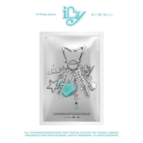SAY MY NAME - 1ST SINGLE ALBUM ILY (KEYRING VER.)